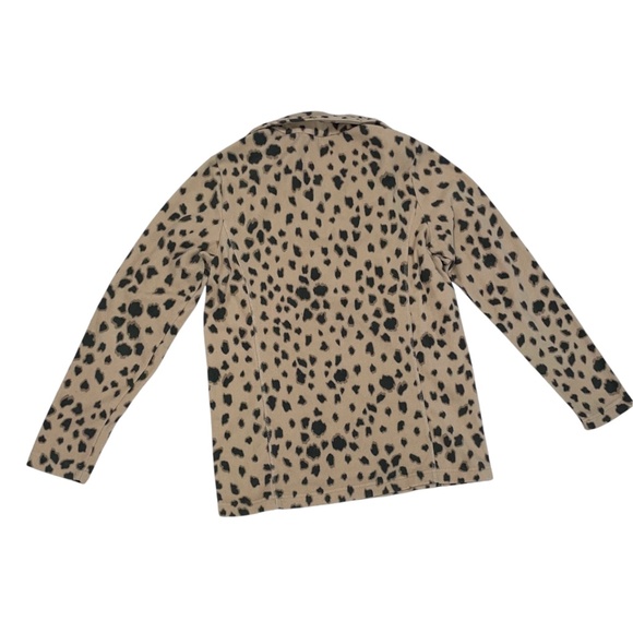 Land’s End cheetah print sweater - Picture 3 of 4